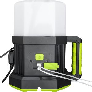 Work Light Open Area 230V with 13A Socket 7150lm 
