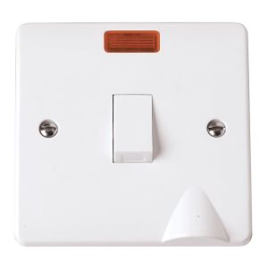 20AX DP Plate Switches with neon