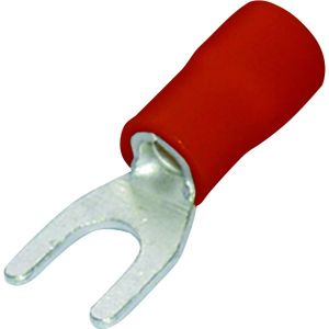 Pre-Insulated Terminals Fork - 5.3mm blue