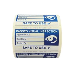 Visual Inspection Label Roll of 100
