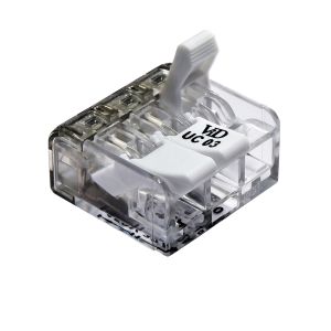 Universal Lever Connector 3-Way 4mm²