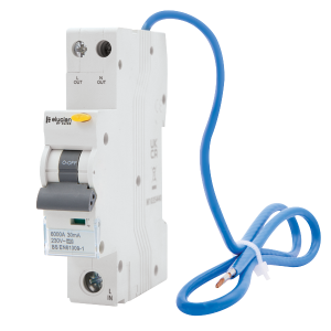 1 Pole True 6kA B Curve 10A 30mA RCBO