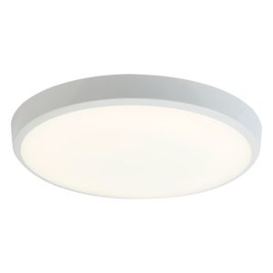 CCT Multi Wattage Slim White Wall/Ceiling Light 