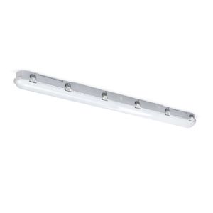 5ft single 27W IP66 4K opal weatherproof batten