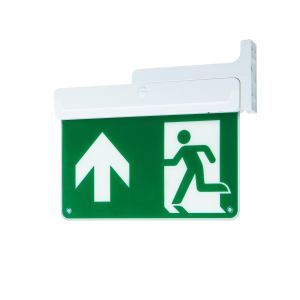 Emergency exit blade flag mtg kit whi