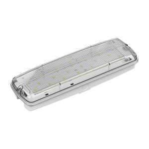 Emergency bulkhead IP65 400/290lm man/RC/ST 