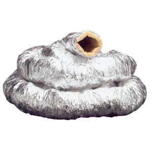 Insulated Alu Flexible Ducting 102mm x 10M