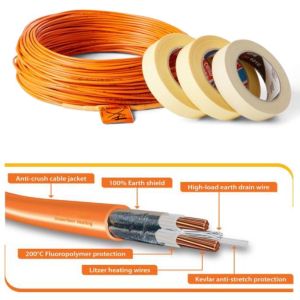 1770W 3mm Undertile heating cable