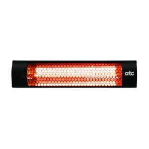 Outdoor infra-red heater 2000W IP55 black