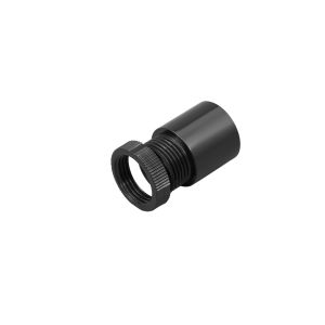 PVC Conduit Male Adaptor - 25mm - Black
