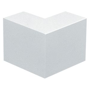 Mini trunking external bend 50x25mm