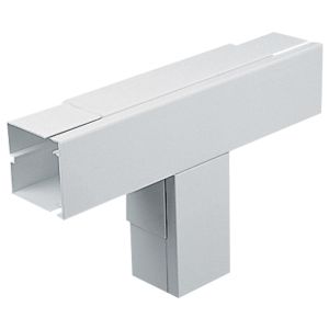 Maxi trunking flat tee 50x50mm