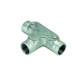 Galvanised Conduit Fittings - Inspection Tees - 20mm