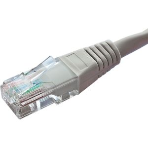 Cat5e UTP patch lead 1.0m grey LSZH