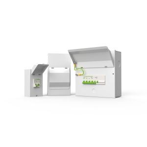 40A Three Phase EV Consumer Unit with Type A RCBO