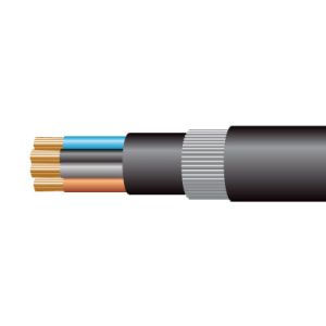 6944XLH - PVC LV Armoured - 2.5mm Conductor - 100m Drum - Black