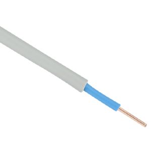 6181YH - PVC Double Insulated Singles - 10mm Conductor - 50m Drum - Blue