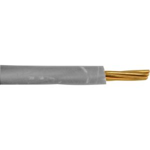 6491X - PVC Stranded Singles - 1.5mm Conductor - 100m Drum - Grey